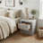 Brannick 20.3" Tall 2 - Drawer Nightstand-69151093