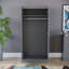 Maybery 2 Door Manufactured Wood Wardrobe-1829349455
