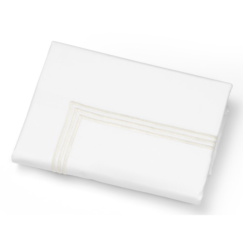 Platinum Duvet Cover, White/Ivory, Queen Duvet Cover