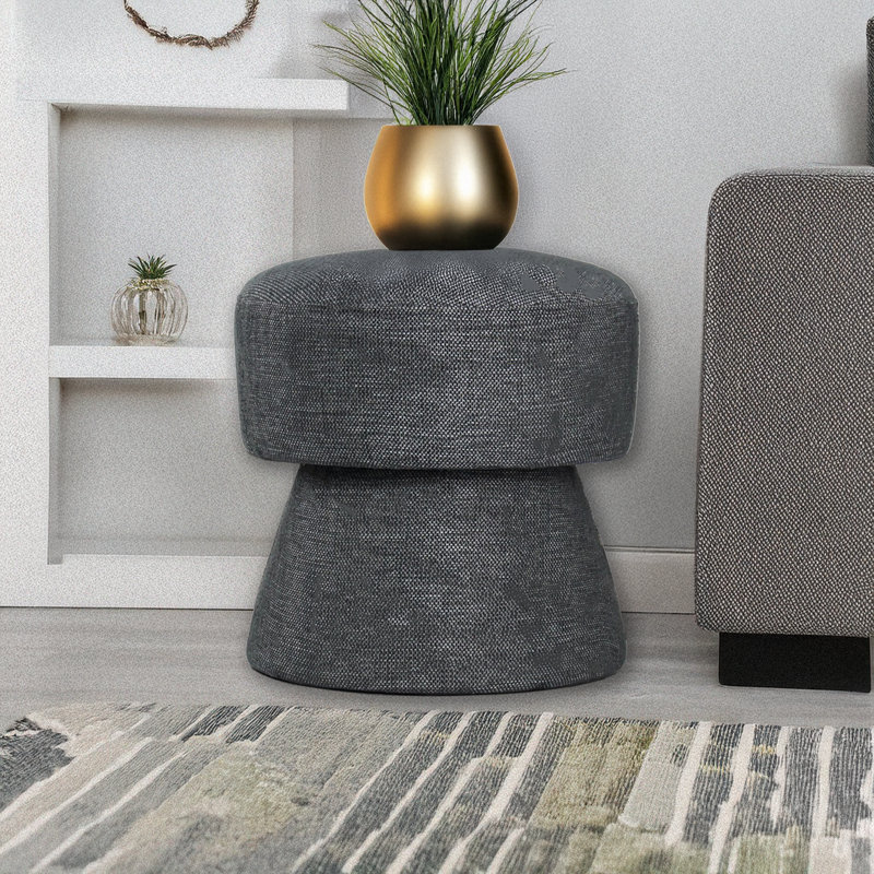 Repose-pieds Mushroom, Gris foncé