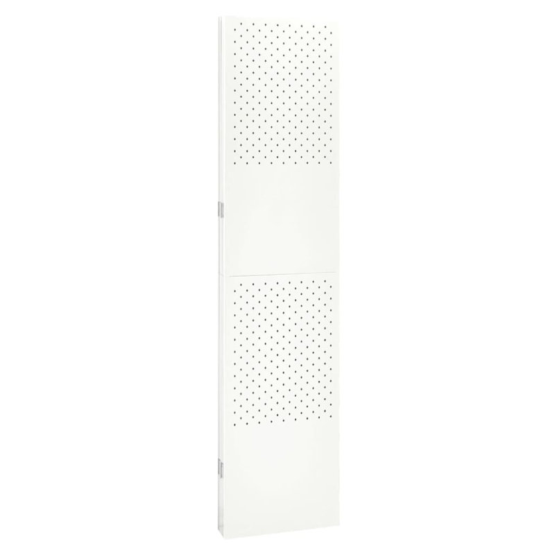 Cassiah 180cm H Folding Room Divider, White, 4