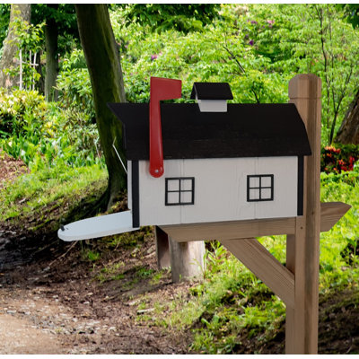 Amish Mailbox, Handmade, Dutch Barn Style Mailbox
