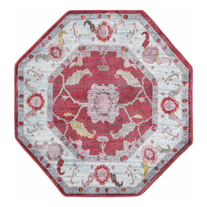 Paragon Geometric Indoor Rug, Octagon 4' x 4'