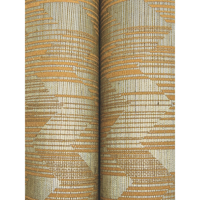 Papier peint bouleau, Jaune