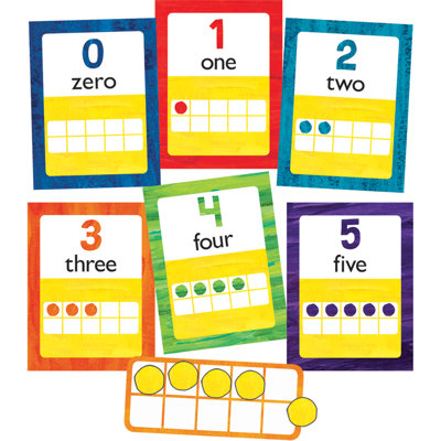 World Of Eric Carle Numbers Bulletin Board Set