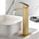 12.2” Solid Brass Single Lever Vessel Sink Faucet, High Arc Sink Faucet with Optional Drain Assembly