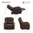 Winslow 37.2'' W Manufactured Wood Recliner-2065752388