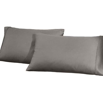 Taies d'oreiller supérieures en mélange de coton infroissable à densité de tissage 1200 fils Superior