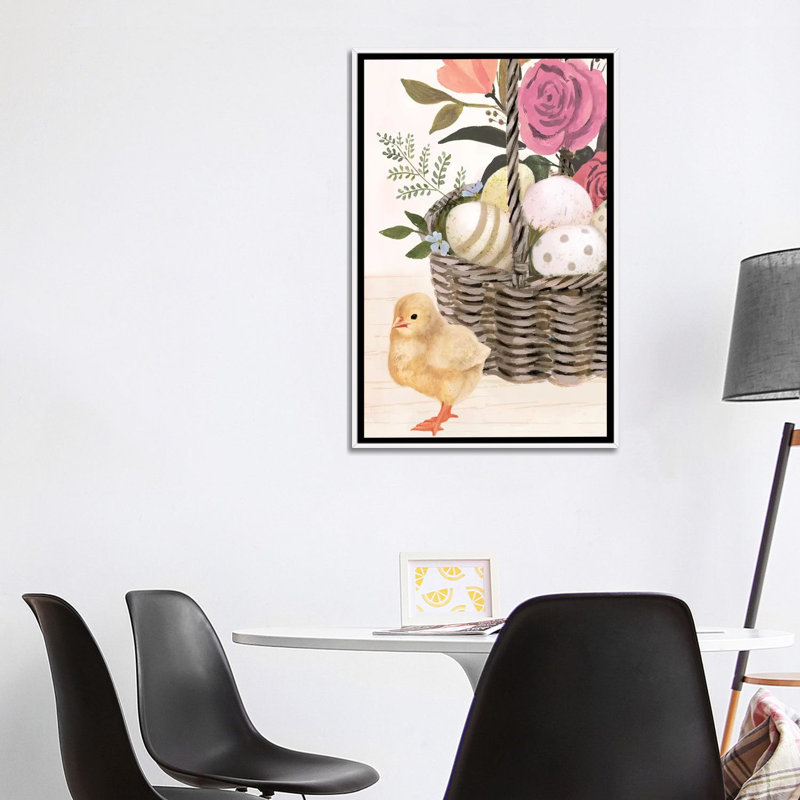 «Spring on the Farm Collection B» par Victoria Borges - reproduction imprimée, Aucun mat, H 40 po x l 26 po x P 1,5 po