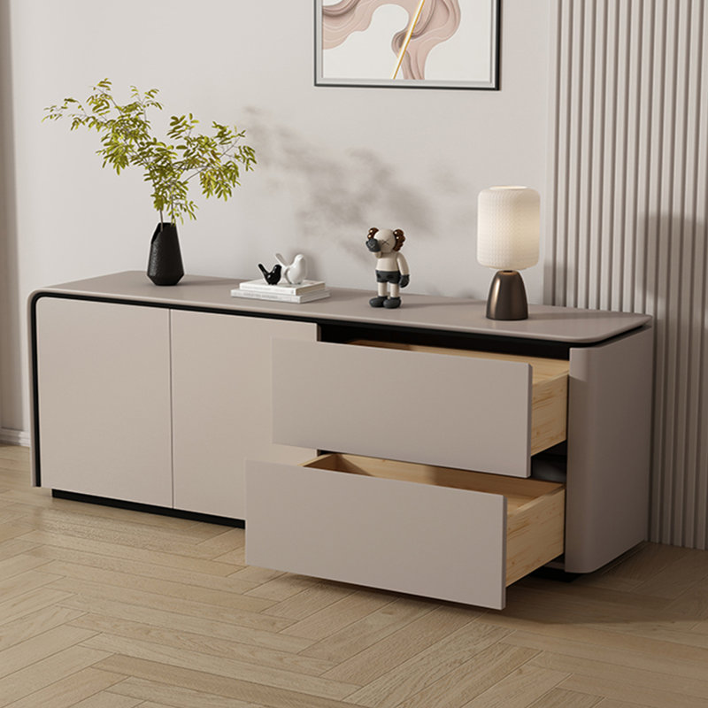 Buffet grande capacité, Gris, H 33,85 po x l 70,86 po x P 15,75 po