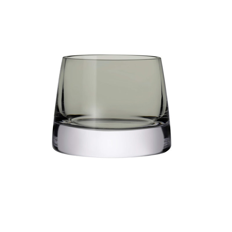 Joy Votive Candle Holder, Clear, 3.15" H x 4" W x 4" D