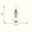 Luminaire suspendu unique à 3 lumières Anna-16473814