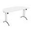 Buariki Half-circle 4 Person 160cm L Modular Training Table-131972305-131972316