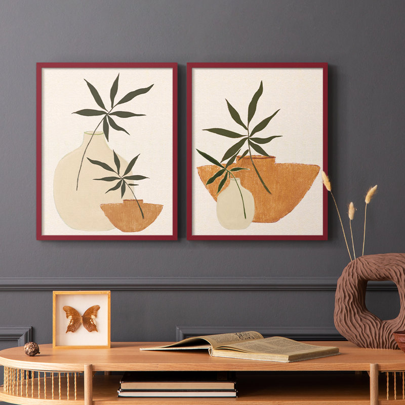 «Santa Fe Still Life I», reproduction encadrée de qualité supérieure - prête à être accrochée - aucun clou requis - aucun clou requis