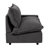 Upholstered Modern Linen Fabric One-Armed Chair-122850632