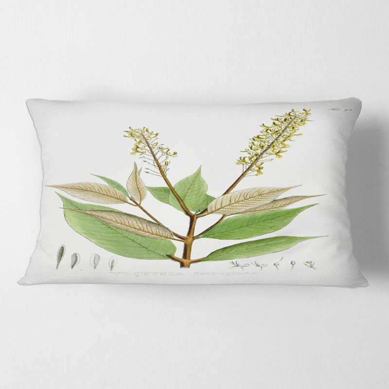 Floral Throw Pillow