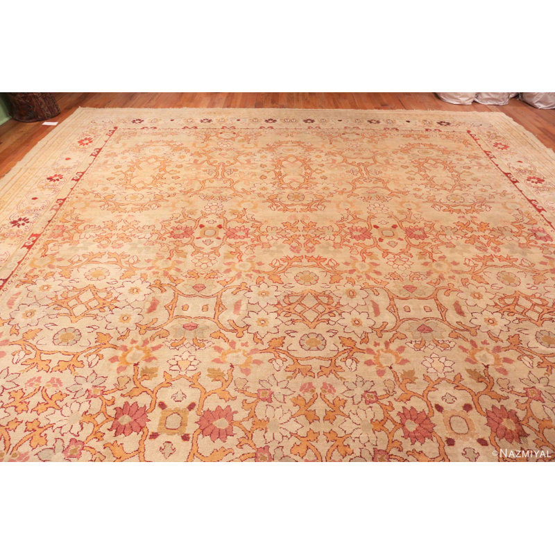 One-of-a-Kind Rectangle 14'7" X 17'7" Hand Knotted Area Rug