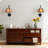 Rattan Wall Sconces Plug-in/hardwired Armed Sconces