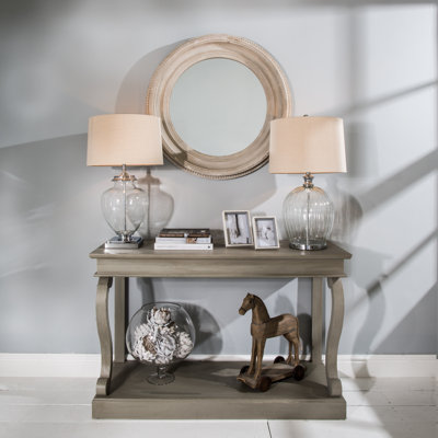 Kassandra Wood Flat Wall Mirror