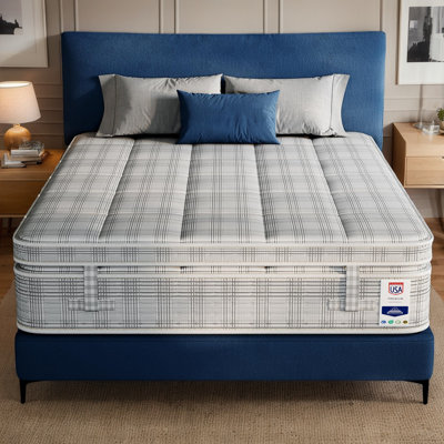 Hybrid Queen Mattress With Memory Foam & Pocket Spring by Alwyn Home