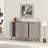 Modern Console Table, Light Mocha, 48.4 x 24.6 x 13.8 inches | 100% Melamine Coated Particle Board, Thickness: 0.7 inches | Soft-Close Hinges, Metal Legs, Push to Open Doors | Stylish & Functional for Home Decor-2067355431