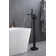 Single Handle Floor Mounted Freestanding Tub Filler Trim with Handheld