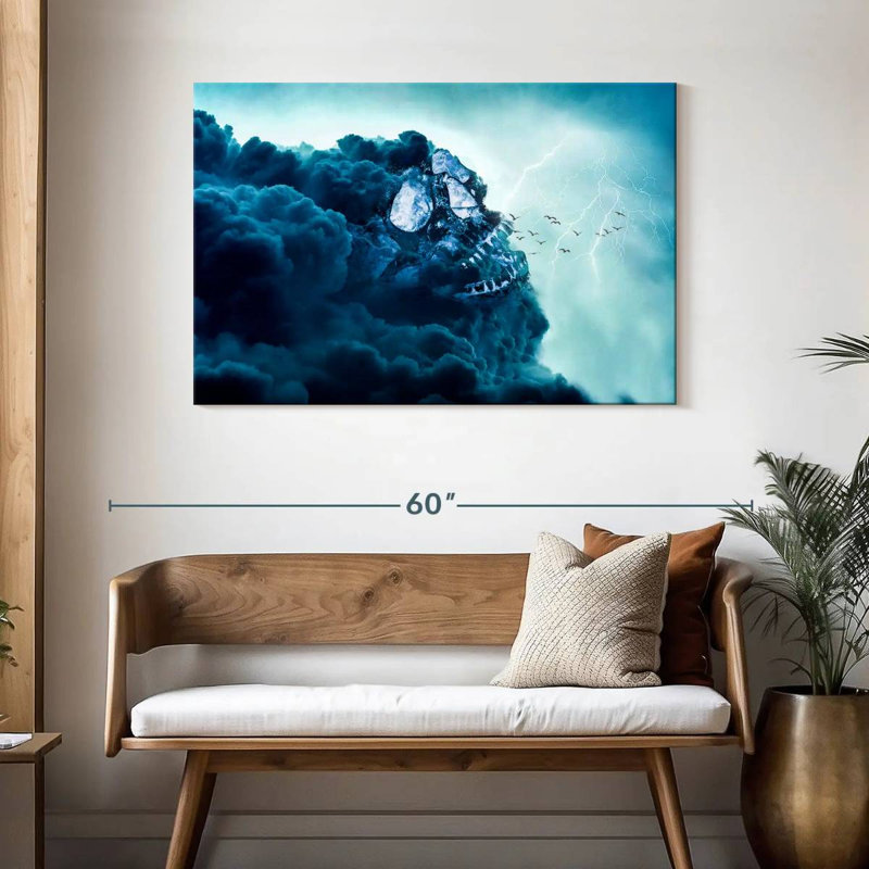 Kerner Cloud Of Darkness, 30'' H x 45'' W