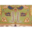 Tapis traditionnel indien clair 3x5