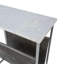 Edie Marble & Leather Magazine Side Table-639175466