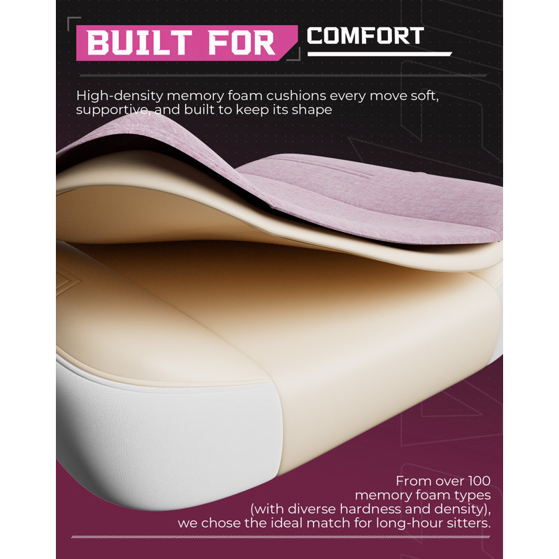 LUCKRACER Game Chair, Pink