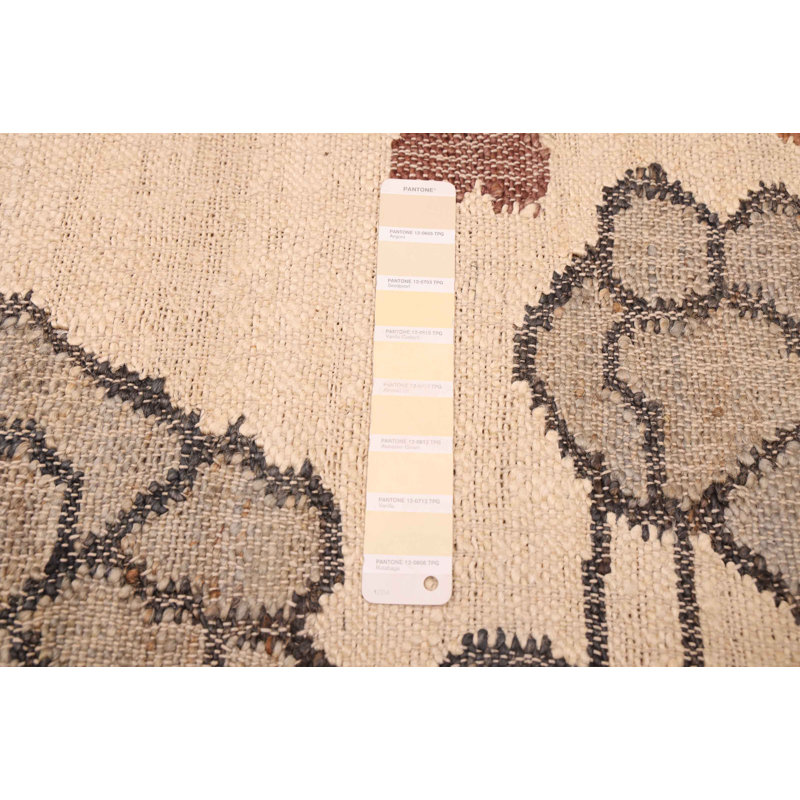 Palas Denizli Cream Kilim 5'7" x 7'7"