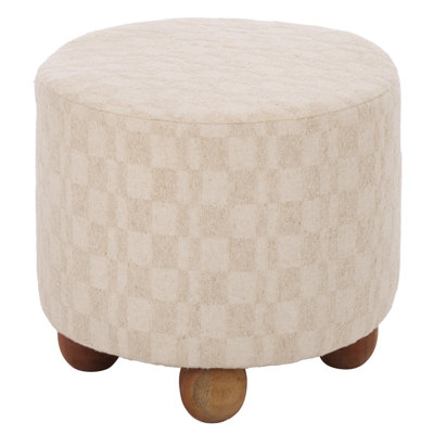 Bronislava Round Pouf