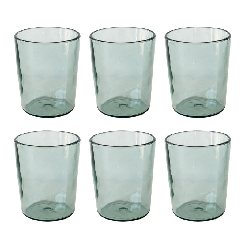 Verre à boire en acrylique rustique Walling - vert recyclé - 14,6 oz, Vert