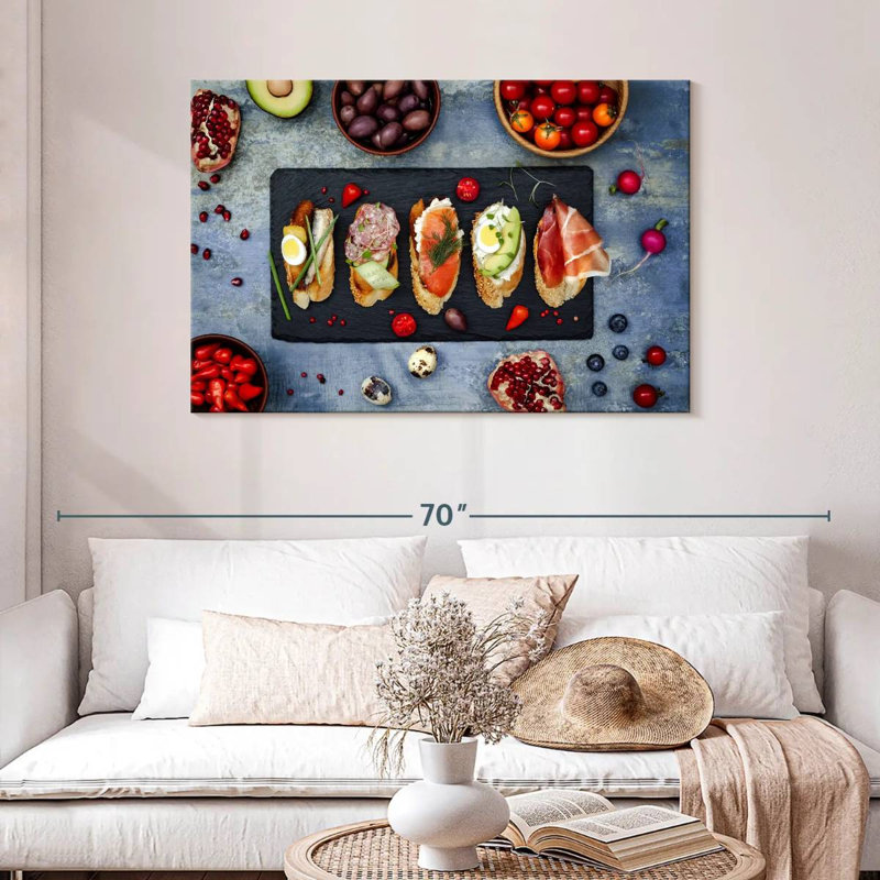 Yarlin Bruschetta Platter, 30" H x 45" W