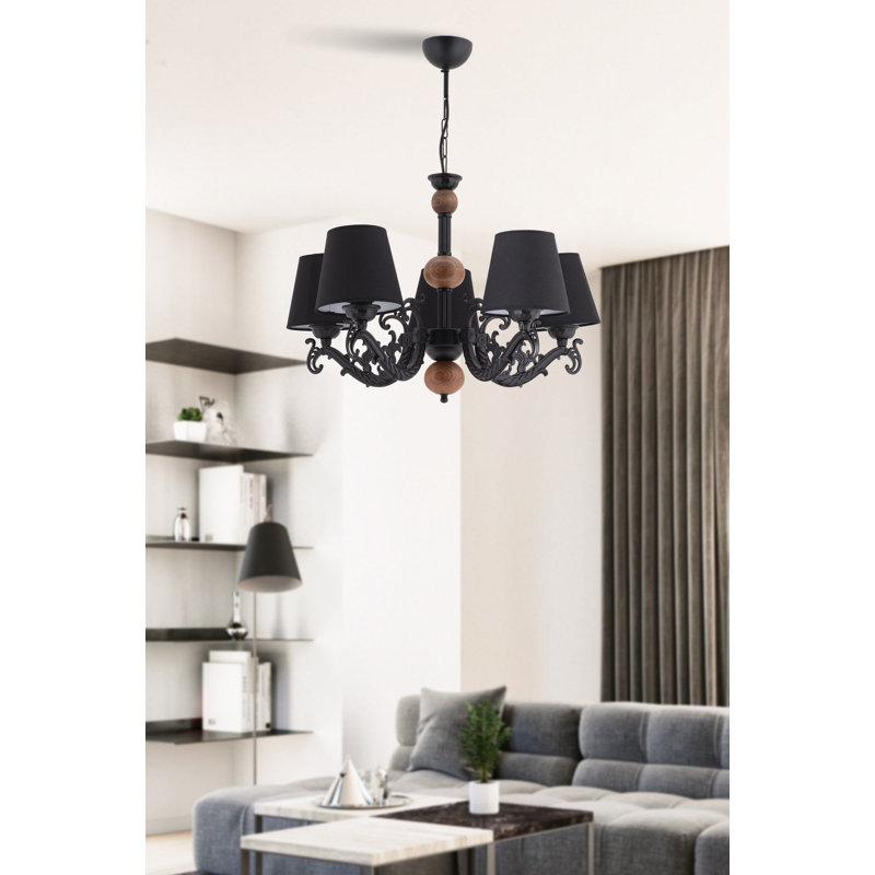 Lustre, Noir / brun
