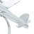 Bullard Aluminum Metal Airplane Decorative Silver Sculpture