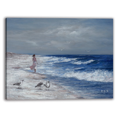 «Taber Seaside Encounter» sur toile