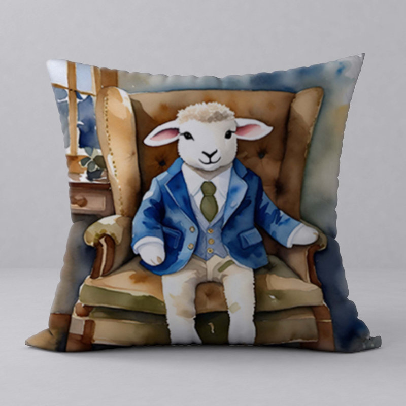 Reversible Throw Pillow
