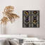 Animaux, chat noir, Halloween, motif II, reproduction d'art moderne sans cadre