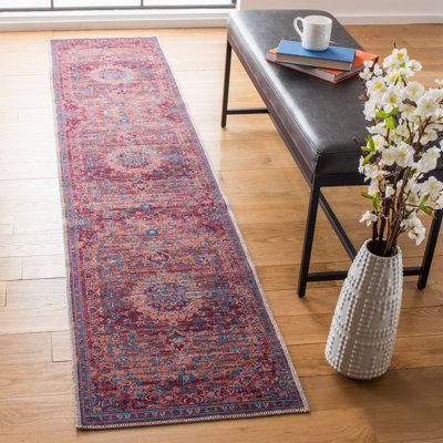 Hallel Performance Machine Washable Oriental Rug