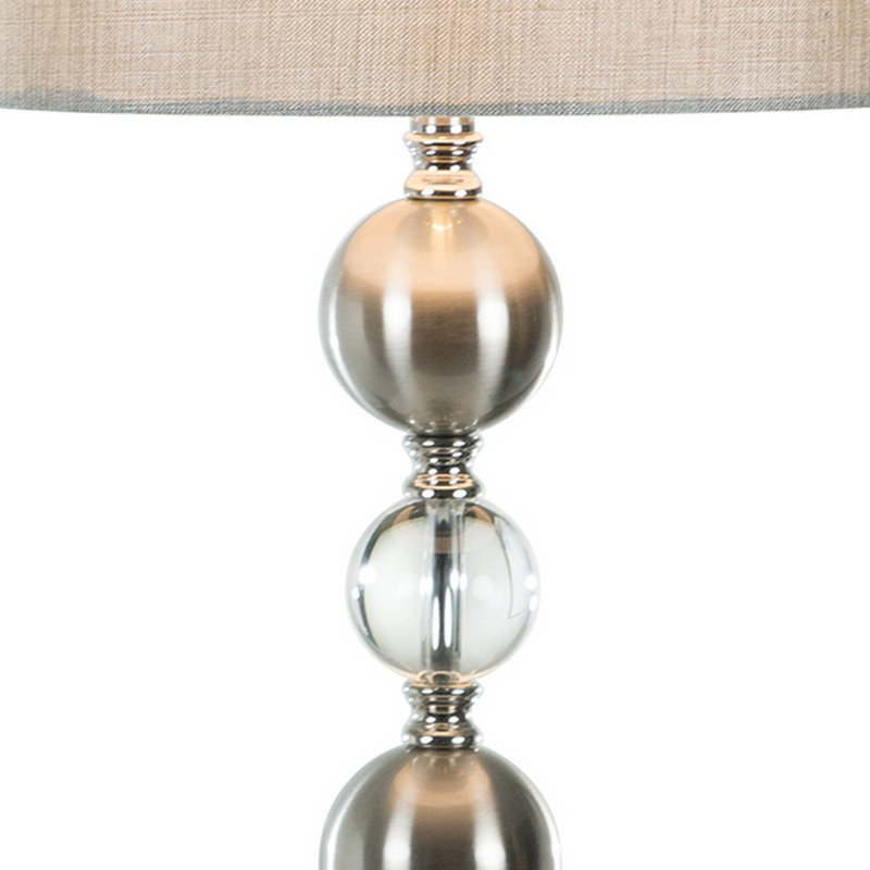 Ensemble de lampes de table en nickel teinté 32 po Escudero