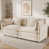 Chenille café clair