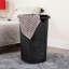  Panier à linge mince 50 L, panier à linge, couvercle, plastique-111360888-127321048