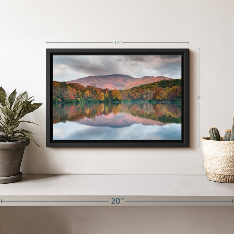 Impression sur toile Freidin Blue Ridge Parkway, H 9 po x l 13 po