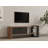 Modern TV Stand with Multiple Shelves, Oak & Anthracite, 47.2 x 14.6 x 14.6 inches | 100% Melamine Coated Particle Board, 0.7-inch Thickness | Stylish Industrial Design for Living Room & Entertainment Spaces-1803304133