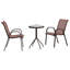 Vidaxl Garden Bistro Set 3 Pcs Steel-117955371