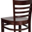 Tabouret de bar en bois Ladder Back-156952318