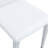 Set Of 2 White PU Leather Backrest Chairs With Metal Legs - The, Suitable For Minimalist And Modern Home Styles, With Product-2110918800-2110918803