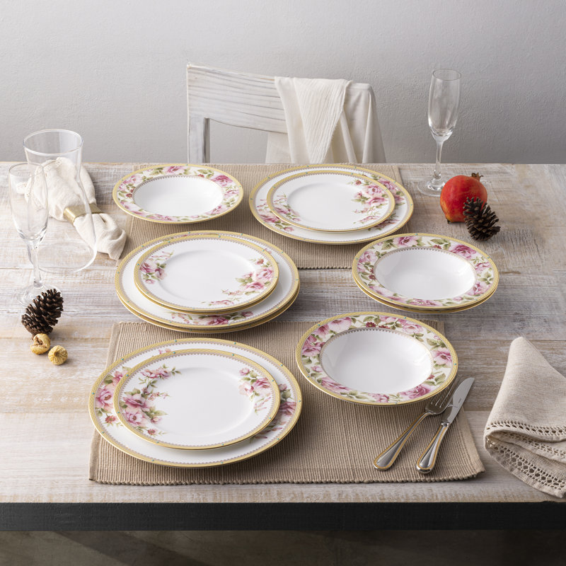Service de table 12 pièces, service pour 4 Noritake Hertford
