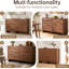 Buffet de 150 cm avec tiroirs et tablettes ajustables